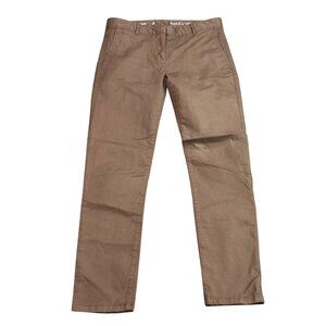 Khakis By GAP Skinny Fit Pants Size 0 Brown